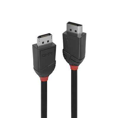 Kabllo DisplayPort Lindy 36492, 2m, UHD 4K, e zezë