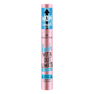 Maskarë Essence Lash Without Limits Extreme Lengthening & Volume, 03 Black Waterproof, 13 ml