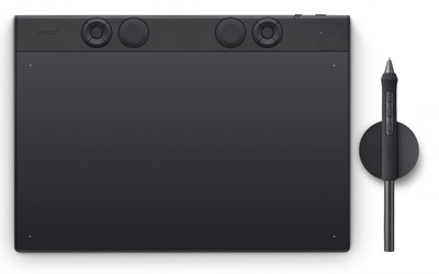 Графички таблет Wacom Intuos Pro Medium PTK670K0B, 263 x 148 mm, USB Bluetooth, црн