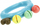 Lodër kafshues BamBam Rattle Hedgehog Pastel, për foshnje 3M+, shumëngjyrëshe