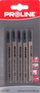 Tehe sharrë penduli Pro-Line type U 93401, 75x2.5mm, set 5 copë