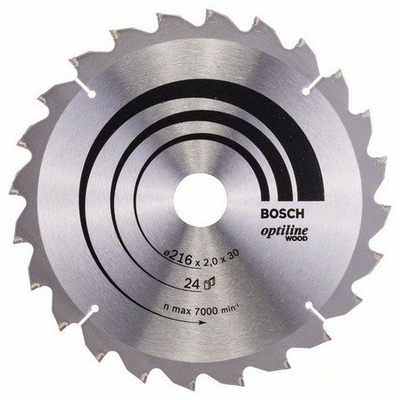 Teh sharrë rrethore Bosch Pro Wood Cutting, 254mm, 24 dhëmbë, diametër boshti 30mm