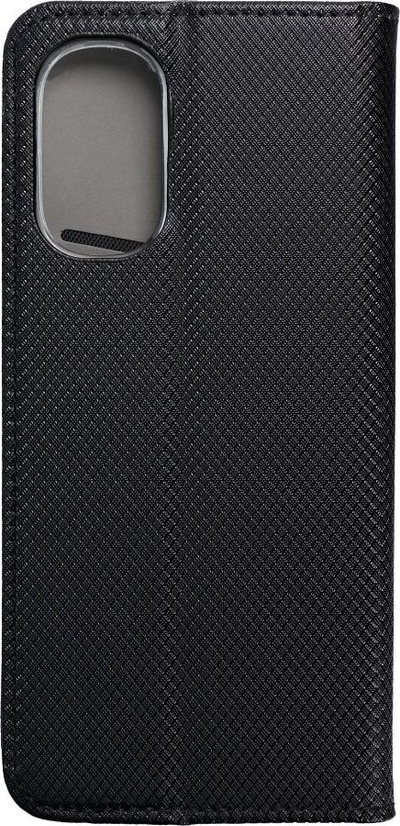 Këllëf libri për telefon Motorola Moto G62, magnetik, me këmbë mbajtëse, i zi