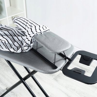 Deska hekurosje Comfortable, me mbajtëse hekuri, palosëse, gri