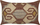 Jastëk dekorativ URPAD Jute Cushion, 30 x 50 cm, me figura gjeometrike, shumëngjyrësh