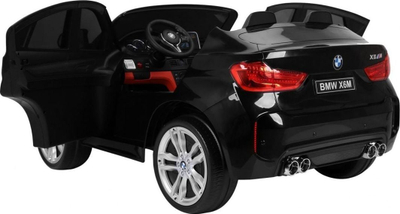Makinë elektrike për fëmijë BMW X6M XXL, 2 vende, telekomandë, e zezë me shkëlqim