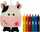 Set dushi Incood Cow