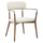 Kolltuk ngrënieje Roy 51x48x77,5Hcm (HM9978.01)