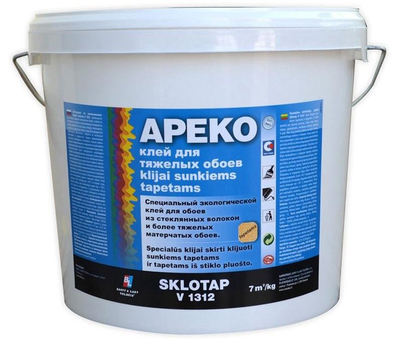 Ngjitës për tapet fiberglasi Teluria Apeko, 5 kg, për mure nga brenda, i bardhë