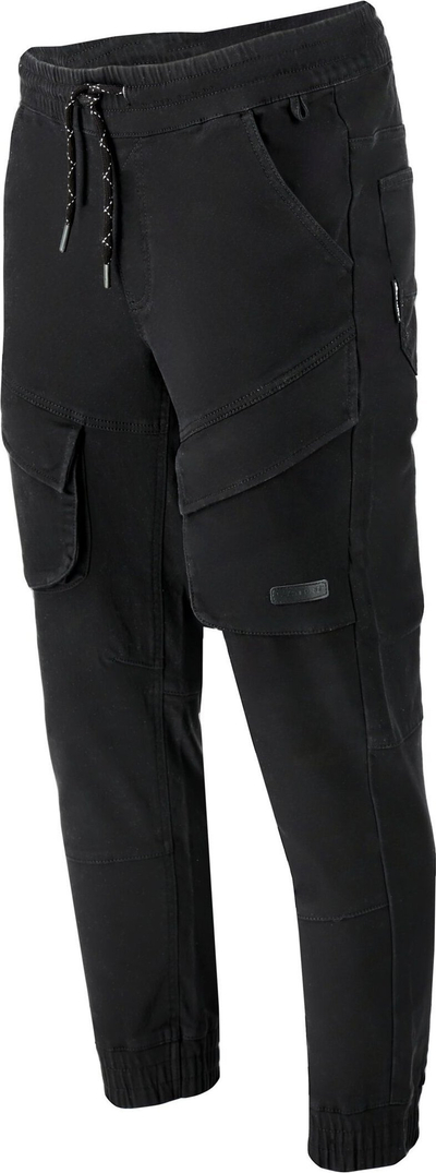 Pantallona pune Lahti Black Stretch Jogger, 2XL, elastike, të zeza