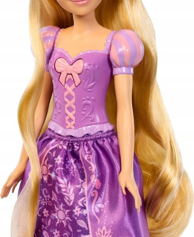 Kukull Disney Rapunzel Singing Mattel HPH59, me muzikë, fustan lejla