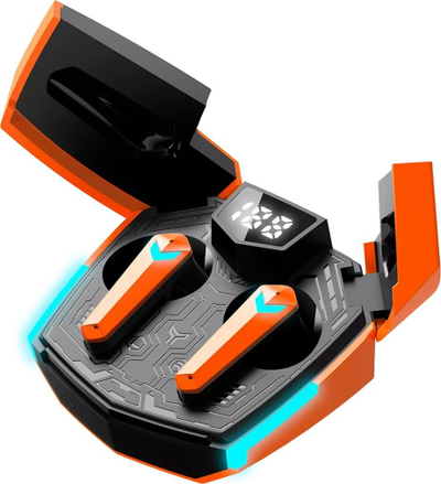 Kufje wireless Canyon Doublebee GTWS-2, gaming, Bluetooth, portokalli