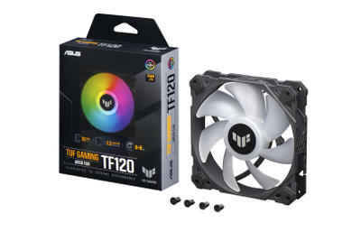 Ftohës ASUS TUF Gaming TF120 ARGB, 12 cm, i zi