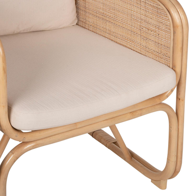 Kolltuk Wendy 73x72x84Hcm (HM9816), bardhë