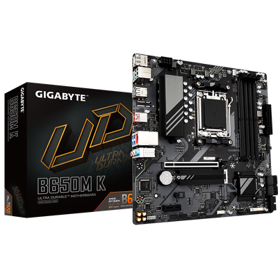 Motherboard GIGABYTE B650M K, Micro ATX, soket AM5