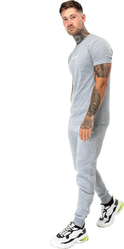 Trenerka për burra Justhype Scribble Logo, XL, gri