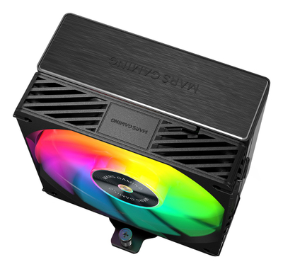 Ftohës CPU Mars Gaming MCPU-X5ARGB, 280W TDP, ventilator 120mm ARGB, i zi