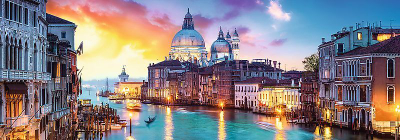 Puzzle Trefl Grand Canal Venice, 1000 elemente