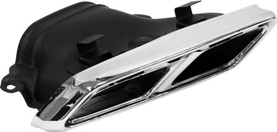 Shtypës fundor shkarkimi Mercedes W212, 285x80mm, hyrje 160x100mm, metalik