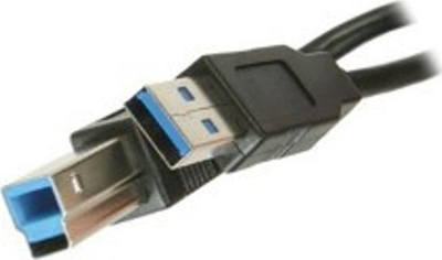 Kabllo USB Fujitsu PA03656-K969, USB 3.2 Gen 1, USB A në USB B, i zi