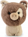 Плишана играчка Daff Teddy Pets, прасенце, кафеава