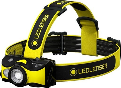 Fener koke Ledlenser iH9R, 600 lm, i rikarikueshëm, i zi