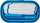 Set mop me kovë Spontex Twist Mop Ultra Compact, mikrofibër, sistem vetështrydhës, blu