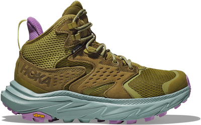 Планинарски обувки HOKA Anacapa 2 Mid GORE-TEX за жени, Vibram Megagrip, зелени