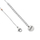 Qafore Vuch Silver Big Marbles