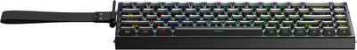 Tastierë gaming AULA Hero68 HE, 60 tasta, me kabllo, RGB, e zezë