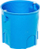 Kuti elektrike e brendshme Simet Z60Dw, 60mm, me vida, blu