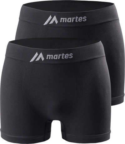 Bokserë fëmijësh Martes Marevo, 2 copë, poliestër elastan, të zinj