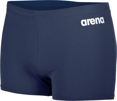 Rroba banje për burra Arena Solid, MaxLife Eco, UV 50+, blu e errët