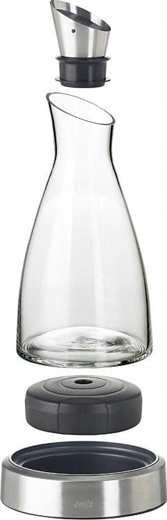 Termos Emsa Flow, 1L, çelik inox me xham, transparent