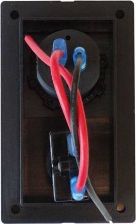 Panel karikimi TurboWorks, 2 dalje USB 1A edhe 2.1A, siguresë 5A, i zi
