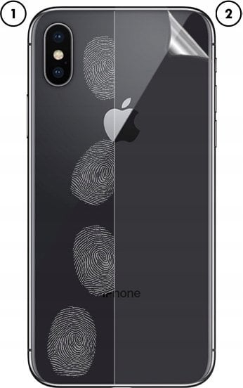 Foli mbrojtëse mbrapa GrizzGlass SatinSkin për Honor Play 8T, transparente, satin
