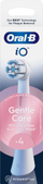 K глава заменлива Oral B iO Gentle Care, за чувствителни непца, 4 парчиња, бели