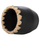 Vazo dekorative Φ13×16 Hcm (HM4368), zezë