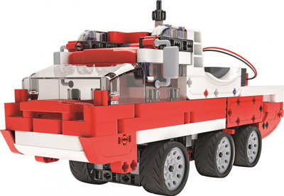 Set ndërtimi Clementoni Science Museum Mechanics Fire Truck 50728, edukativ, për fëmijë