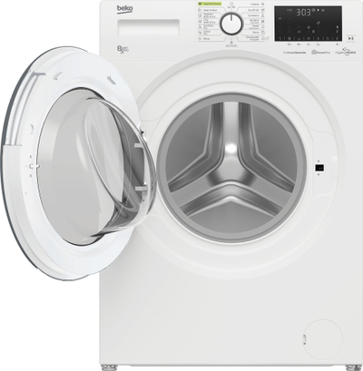 Lavatriçe-tharëse Beko HTV8736XSHT, 8kg 5kg, me ekran dixhital, e bardhë