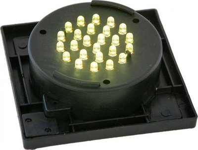 Llambë diellore Saska Garden Kokon Delux për kopsht, 25 LED, e zezë