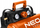Kompresor me bateri Neo 04-620, 3.8L, 8 bar, portokalli