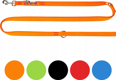 Leckë për qen Dingo Extendable, 2.5cm e gjerë, 200-400cm e gjatë, blu