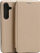 Kapak telefoni Beline Magnetic Book për Samsung Galaxy S24, me portofol, gold