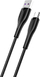Kabllo karikimi USAMS U38 US-SJ376, USB-A në USB-C, 5A 1m, i zi