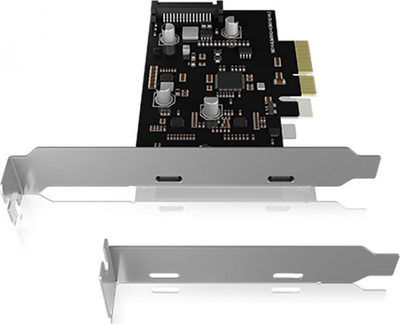 PCIe Adapter ICY BOX 3.0 4 - 2x USB-C 3.2 Gen 2 (IB-PCI1902-C31)