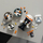 Set LEGO Star Wars Helmet Clone Commander Cody 75350, 766 copa, i bardhë me portokalli
