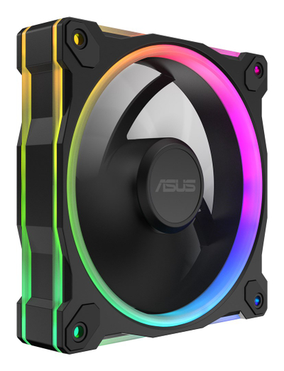 Ventilator PC ASUS Prime MR120, 120 mm, ARGB PWM, i zi 3 në 1