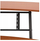 Tavolinë studio DNA SD1, raft 2x4U, raft tastiere tërheqës, 100 cm, e zezë