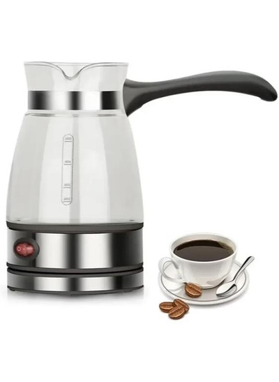 Xhezve elektrike per kafe, 600W , 500ML . SLIVERS CRIEST